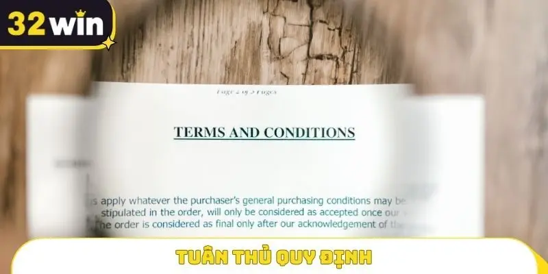 Tuân thủ quy định